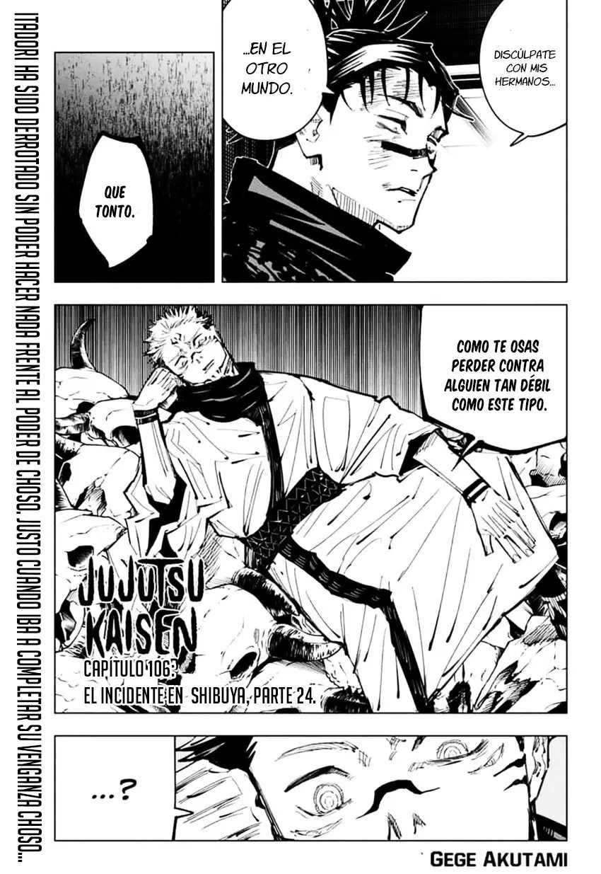 Jujutsu kaisen (2018) - Capítulo 106 - Página 3 - LectorTMOo