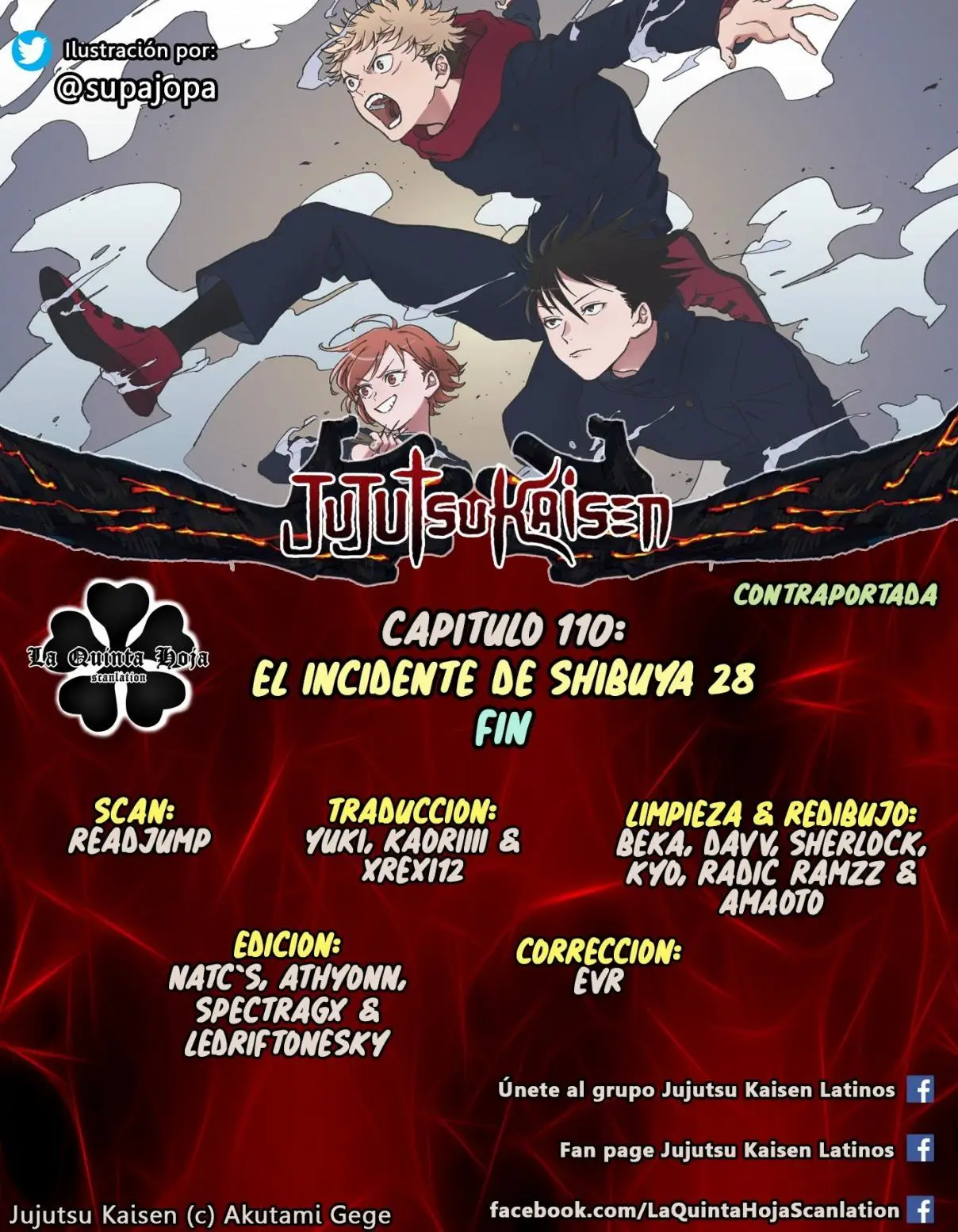 Jujutsu kaisen (2018) - Capítulo 110 - Página 20 - LectorTMOo