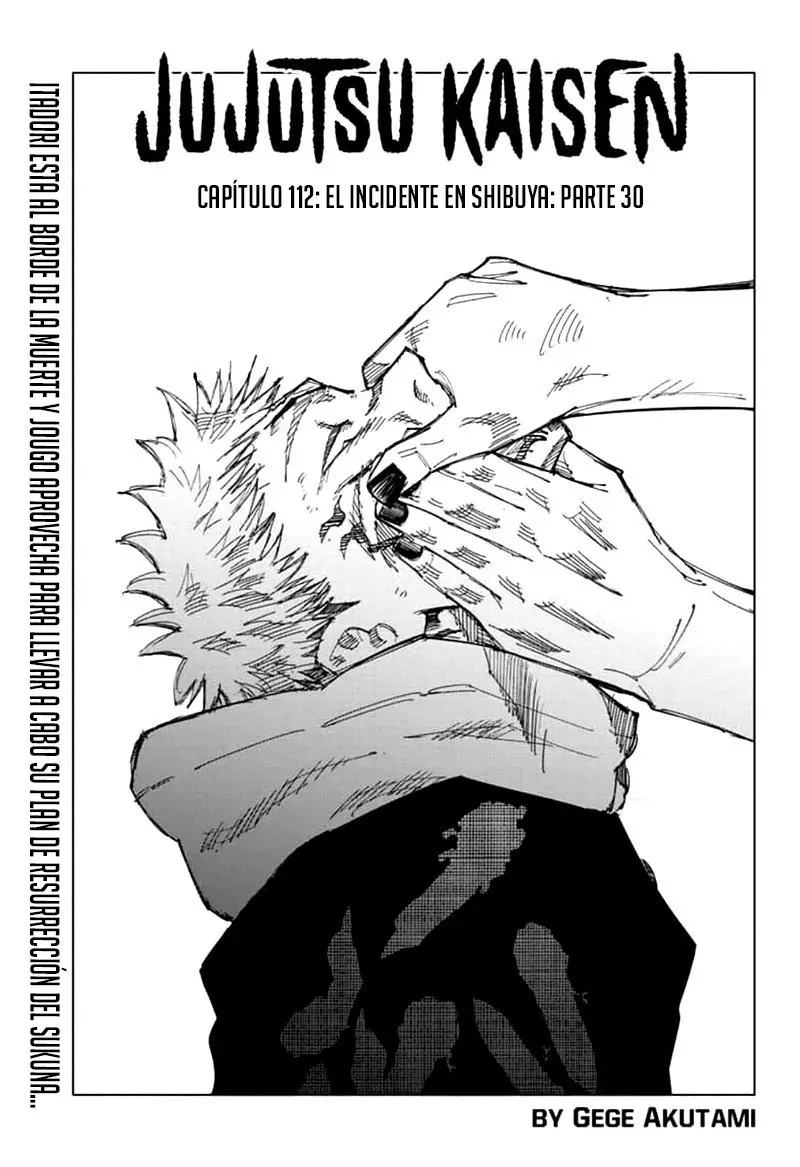 Jujutsu kaisen (2018) - Capítulo 112 - Página 3 - LectorTMOo