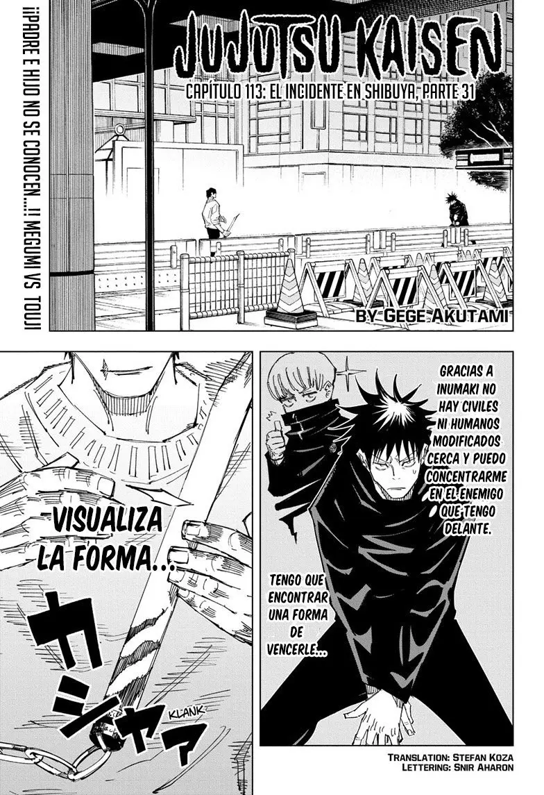 Jujutsu kaisen (2018) - Capítulo 113 - Página 3 - LectorTMOo