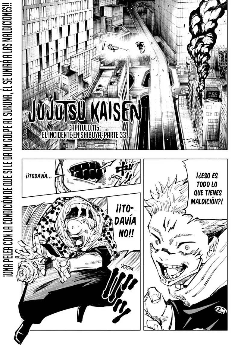 Jujutsu kaisen (2018) - Capítulo 115 - Página 3 - LectorTMOo