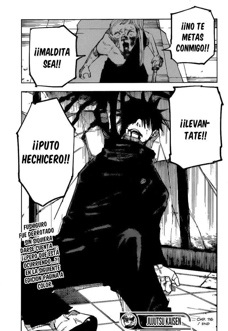 Jujutsu kaisen (2018) - Capítulo 116 - Página 16 - LectorTMOo