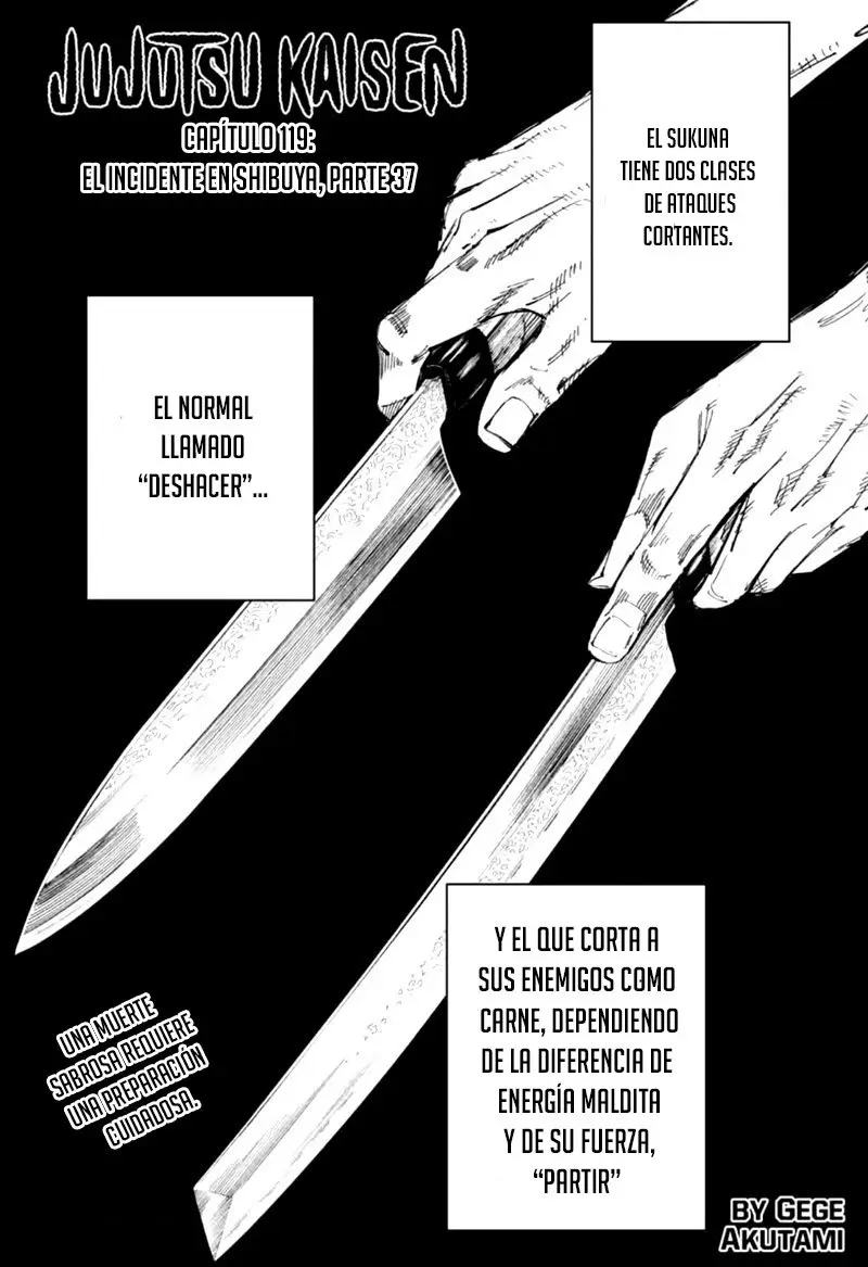 Jujutsu kaisen (2018) - Capítulo 119 - Página 18 - LectorTMOo