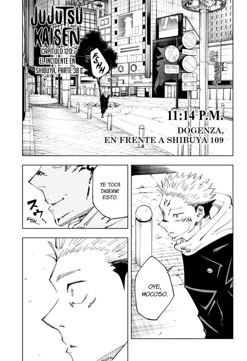Jujutsu kaisen (2018) - Capítulo 120 - Página 3 - LectorTMOo