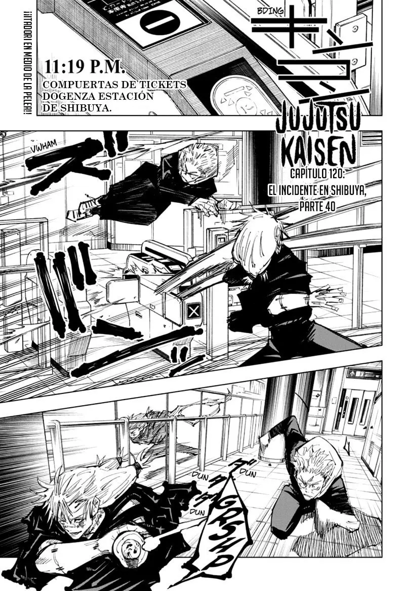 Jujutsu kaisen (2018) - Capítulo 122 - Página 3 - LectorTMOo