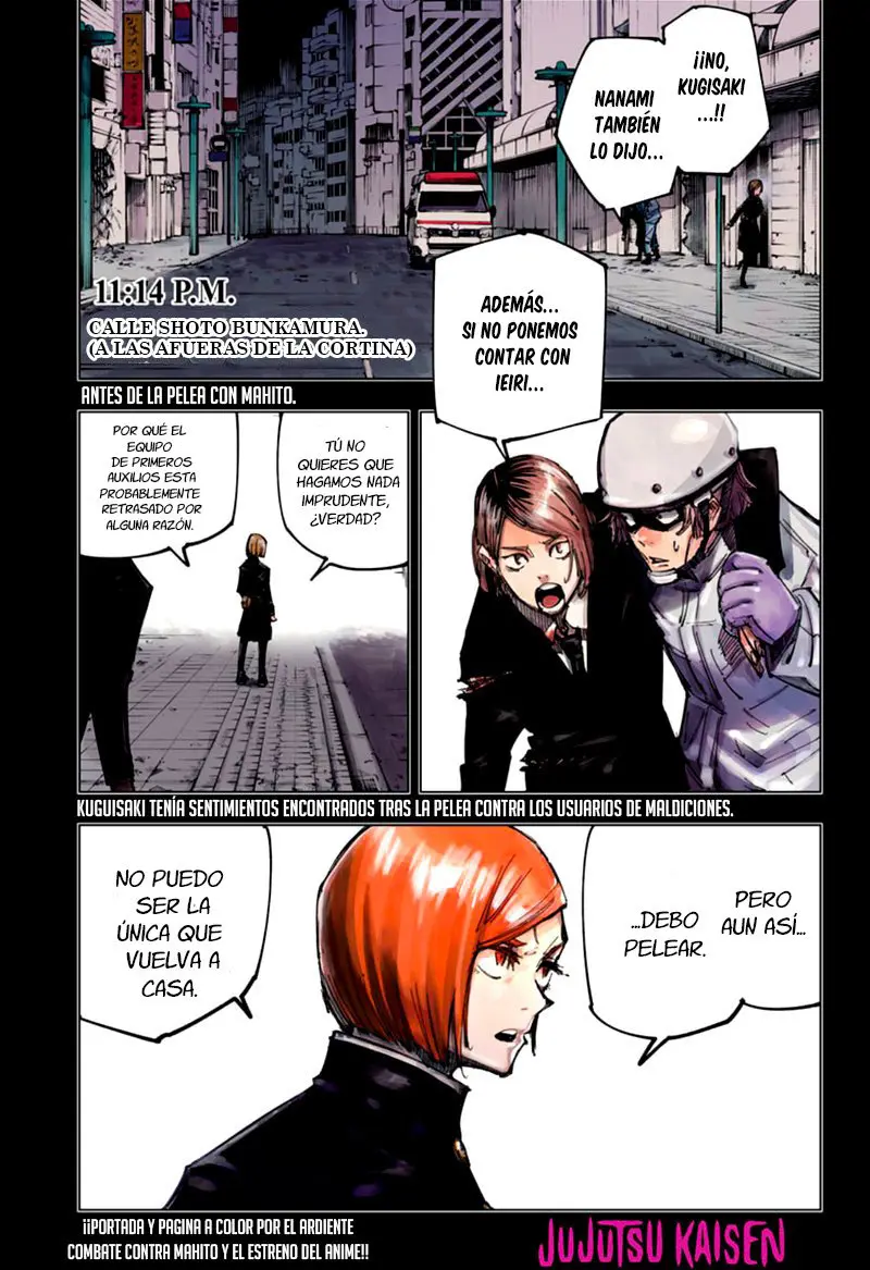 Jujutsu kaisen (2018) - Capítulo 123 - Página 4 - LectorTMOo