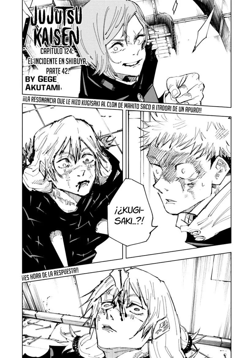 Jujutsu kaisen (2018) - Capítulo 124 - Página 3 - LectorTMOo
