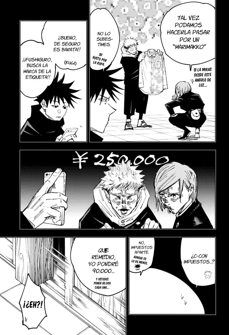 Jujutsu kaisen (2018) - Capítulo 126 - Página 5 - LectorTMOo