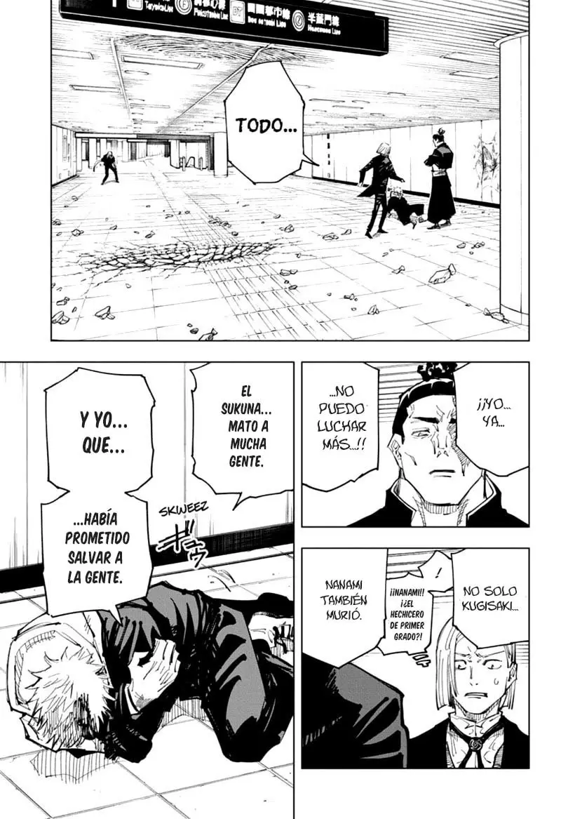 Jujutsu kaisen (2018) - Capítulo 127 - Página 6 - LectorTMOo