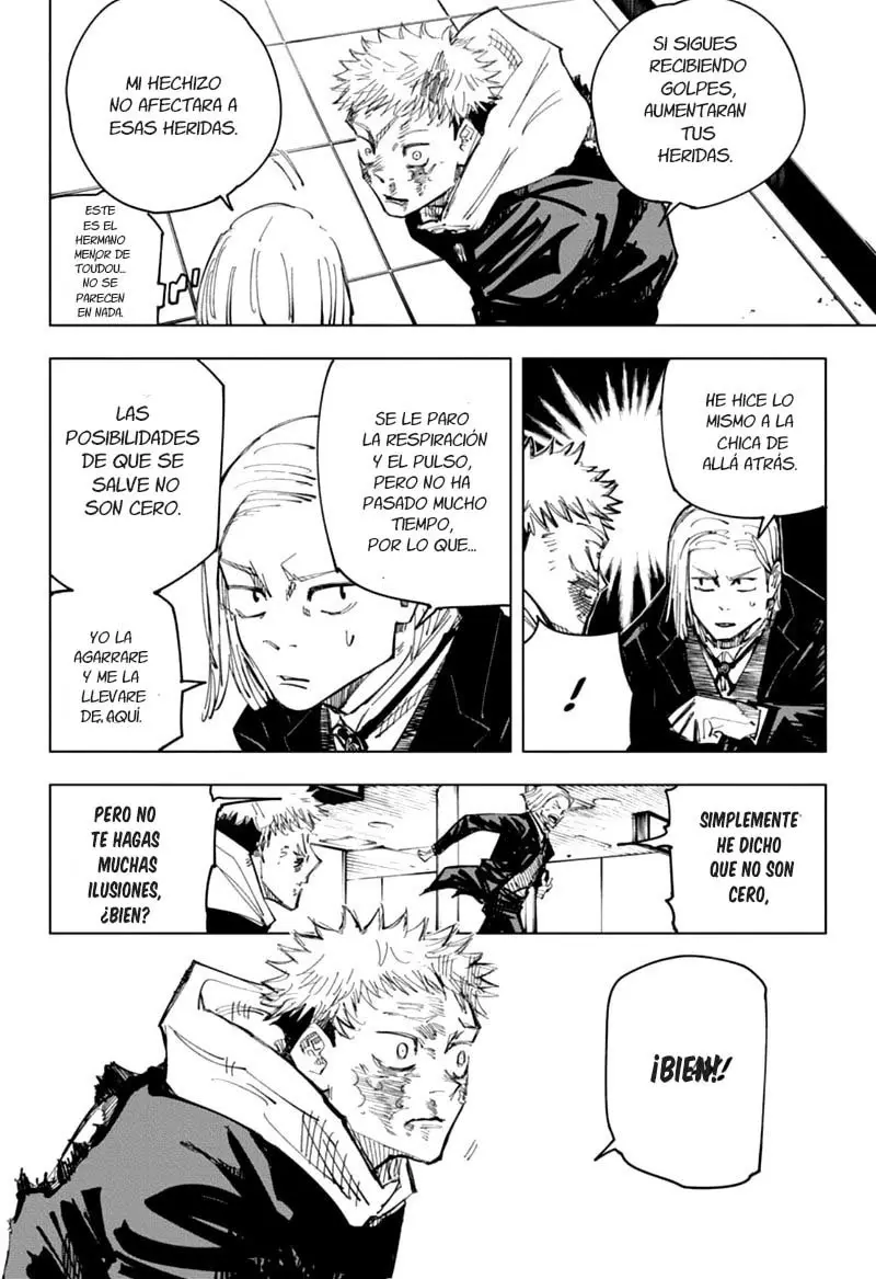 Jujutsu kaisen (2018) - Capítulo 127 - Página 15 - LectorTMOo