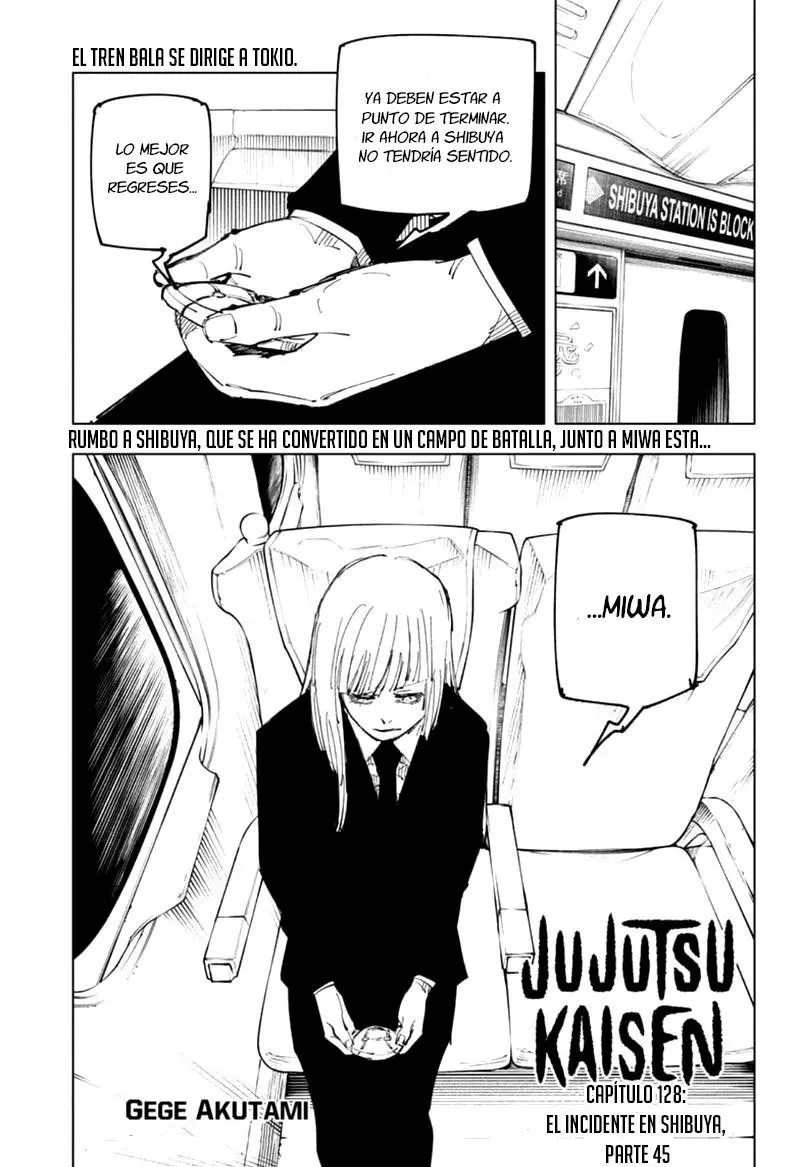 Jujutsu kaisen (2018) - Capítulo 128 - Página 3 - LectorTMOo