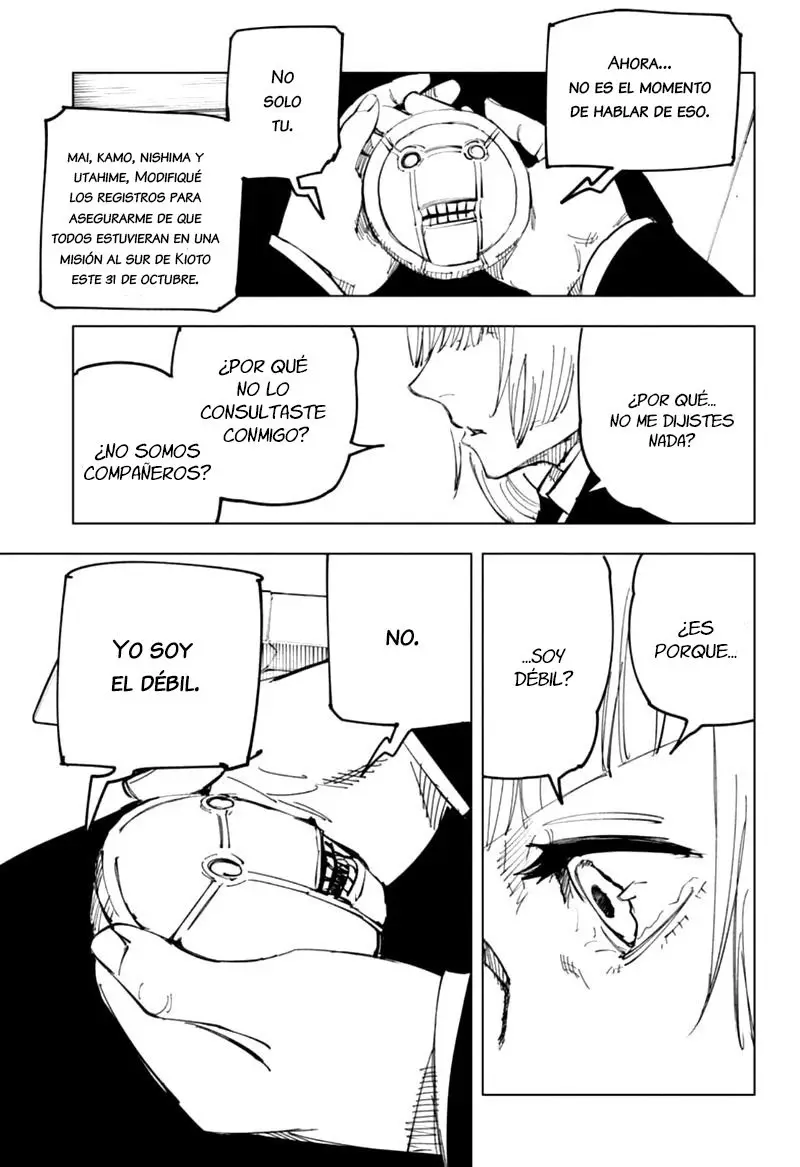 Jujutsu kaisen (2018) - Capítulo 128 - Página 5 - LectorTMOo