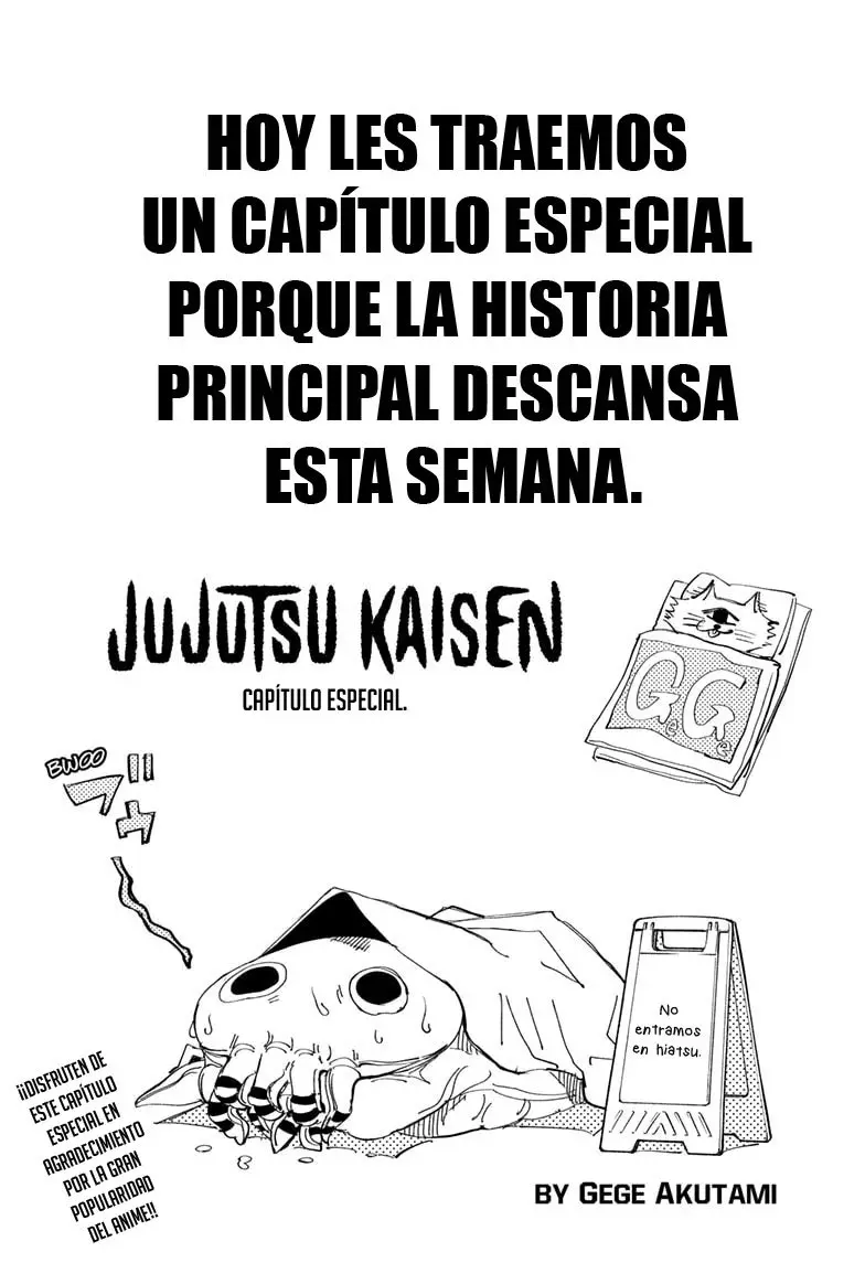 Jujutsu kaisen (2018) - Capítulo 129.5 - Página 3 - LectorTMOo