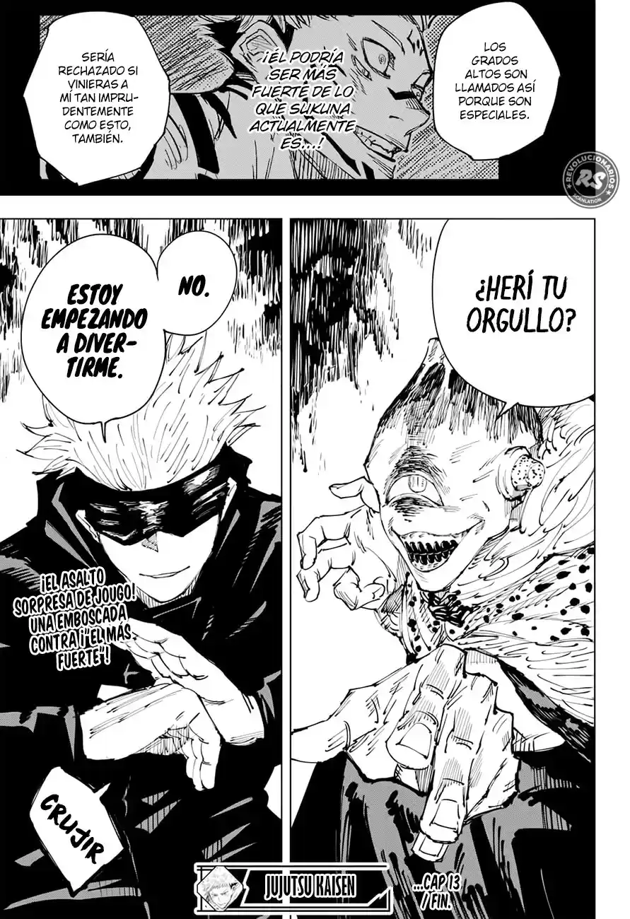 Jujutsu kaisen (2018) - Capítulo 13 - Página 19 - LectorTMOo