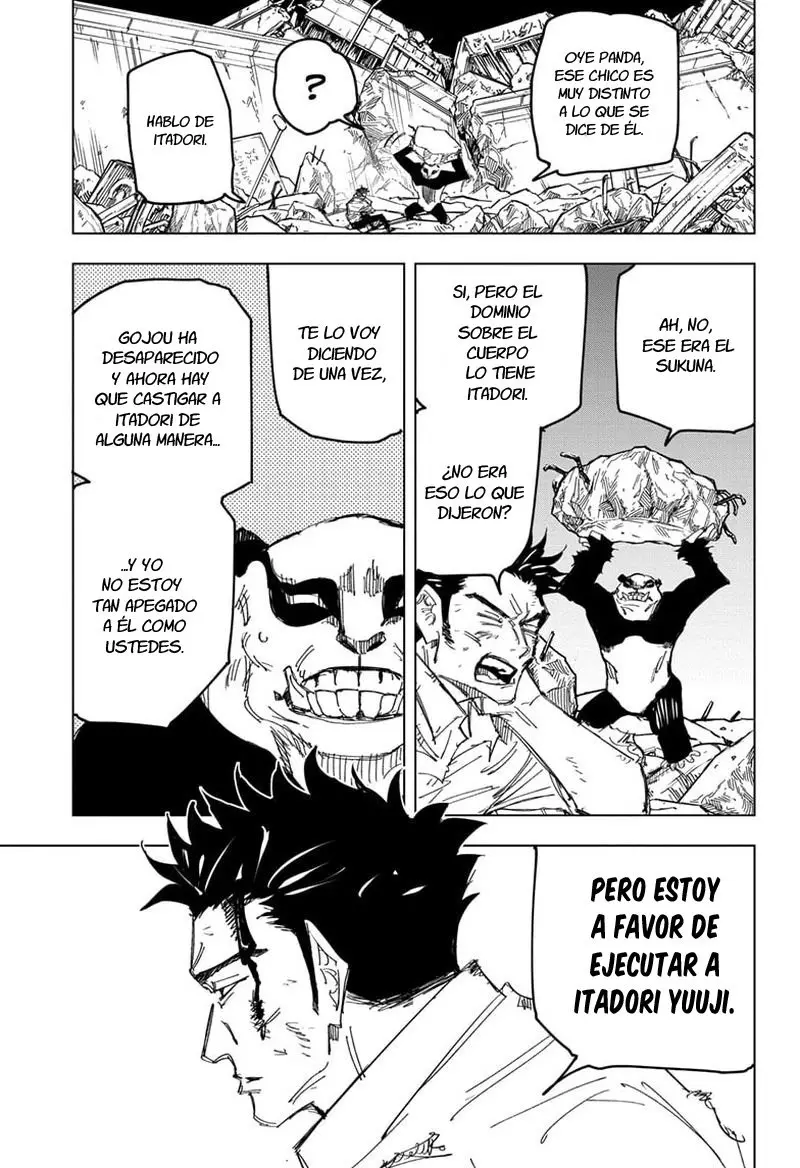 Jujutsu kaisen (2018) - Capítulo 133 - Página 7 - LectorTMOo