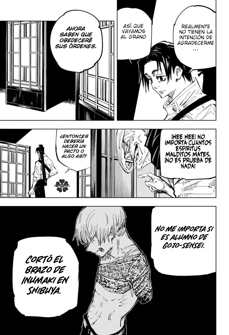 Jujutsu kaisen (2018) - Capítulo 137 - Página 17 - LectorTMOo