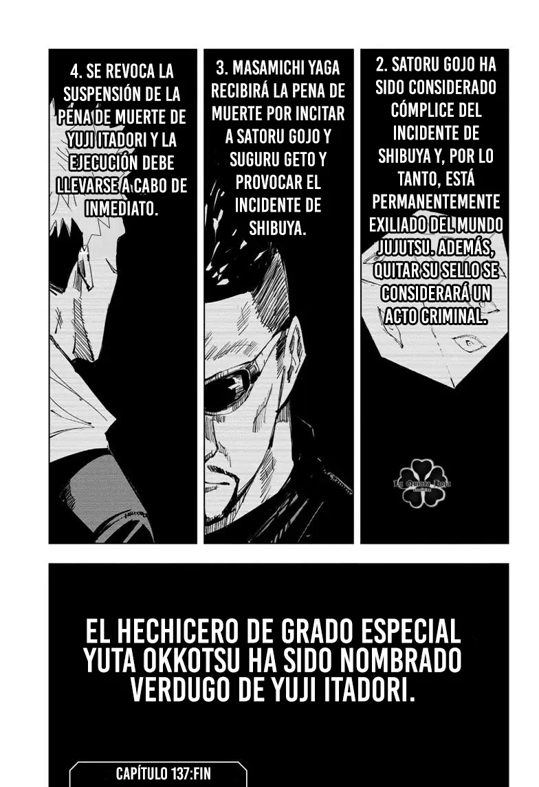 Jujutsu kaisen (2018) - Capítulo 137 - Página 19 - LectorTMOo