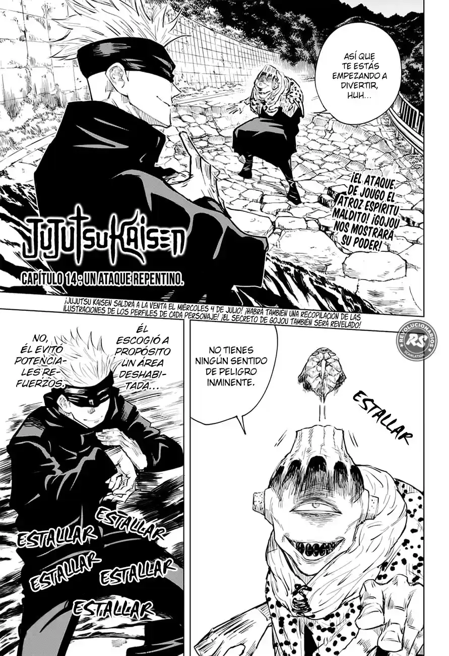 Jujutsu kaisen (2018) - Capítulo 14 - Página 2 - LectorTMOo