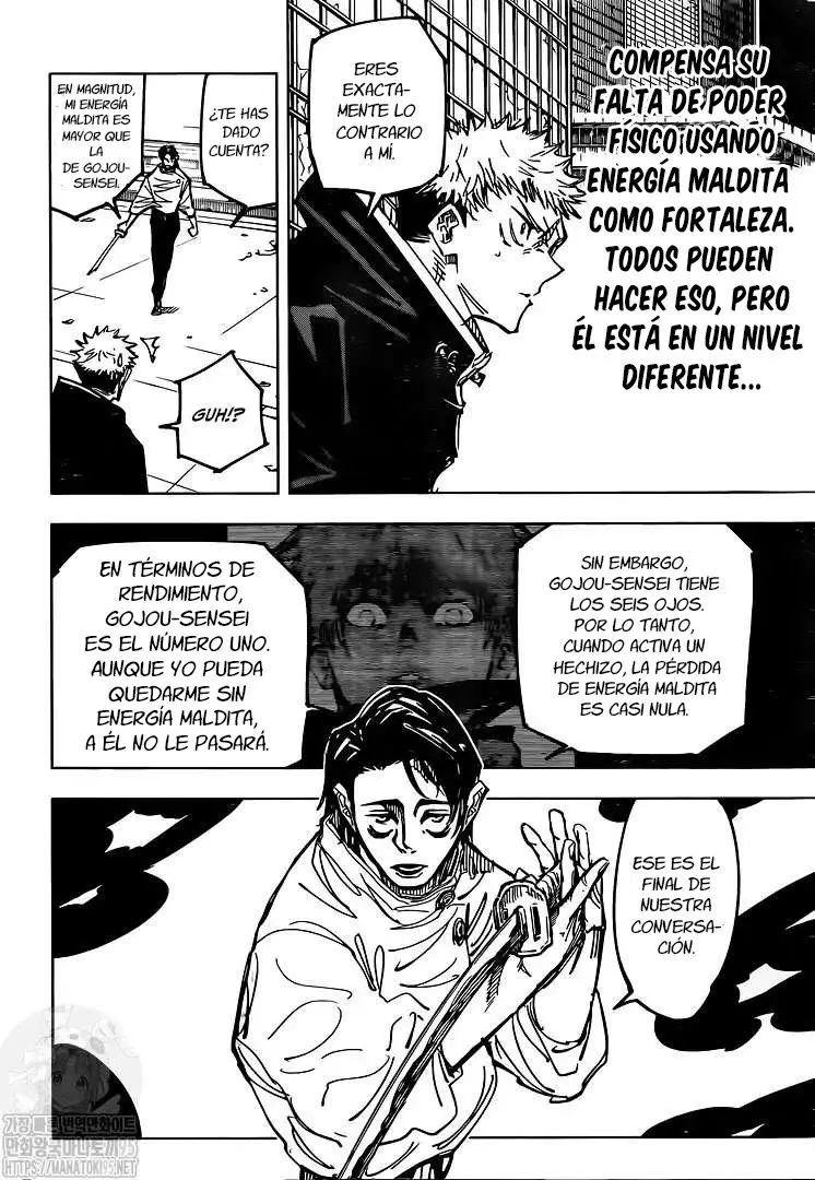 Jujutsu kaisen (2018) - Capítulo 140 - Página 18 - LectorTMOo
