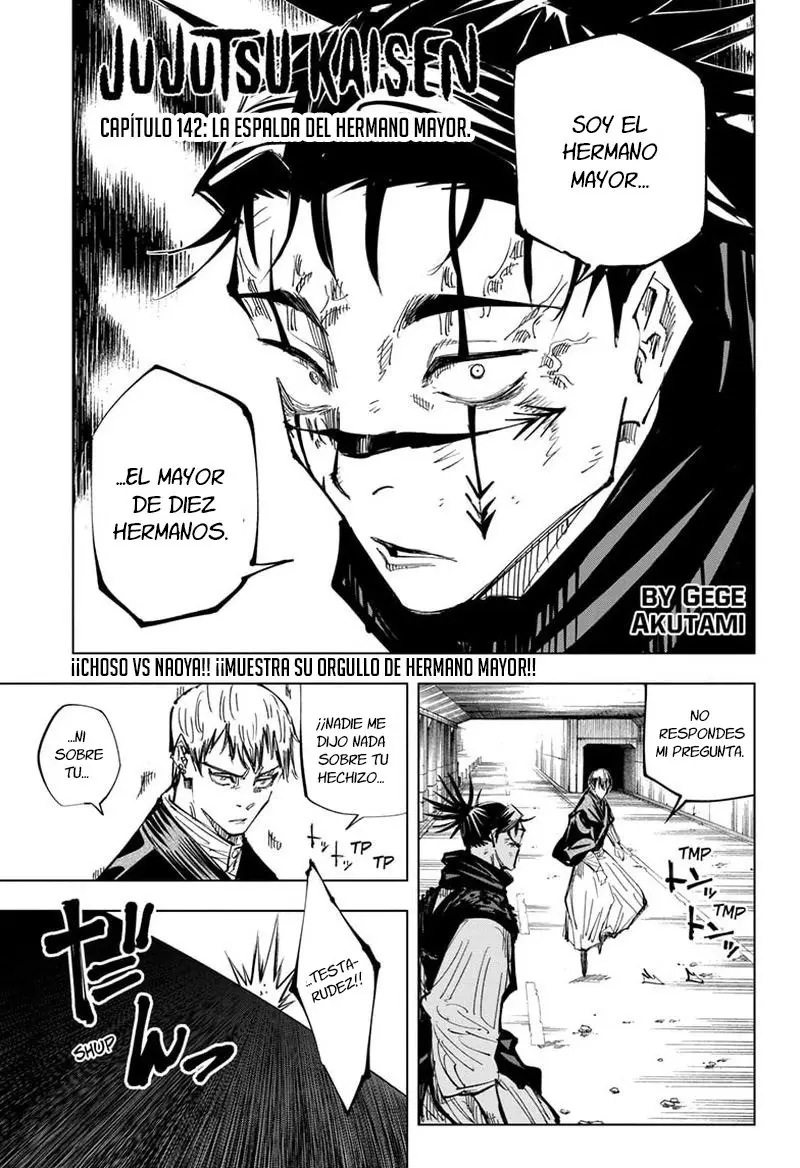 Jujutsu kaisen (2018) - Capítulo 142 - Página 3 - LectorTMOo