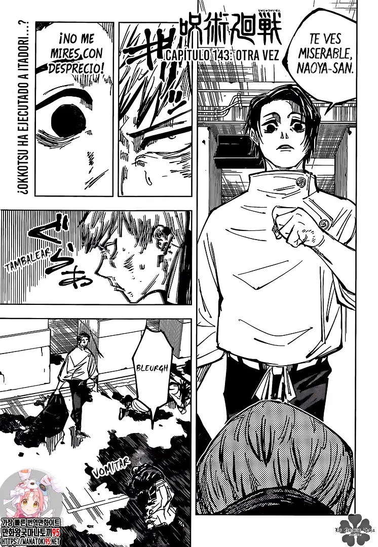 Jujutsu kaisen (2018) - Capítulo 143 - Página 1 - LectorTMOo