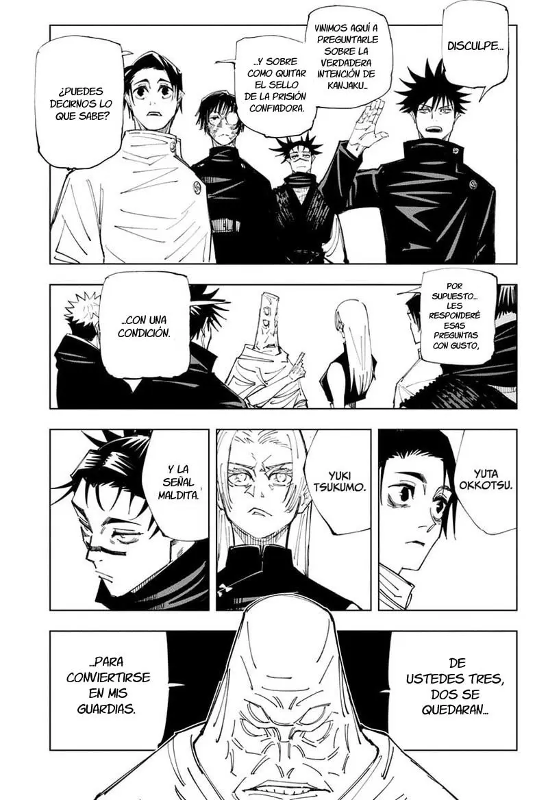 Jujutsu kaisen (2018) - Capítulo 145 - Página 5 - LectorTMOo