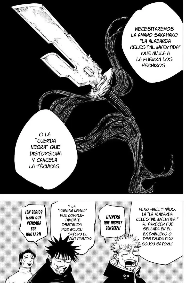 Jujutsu kaisen (2018) - Capítulo 145 - Página 19 - LectorTMOo