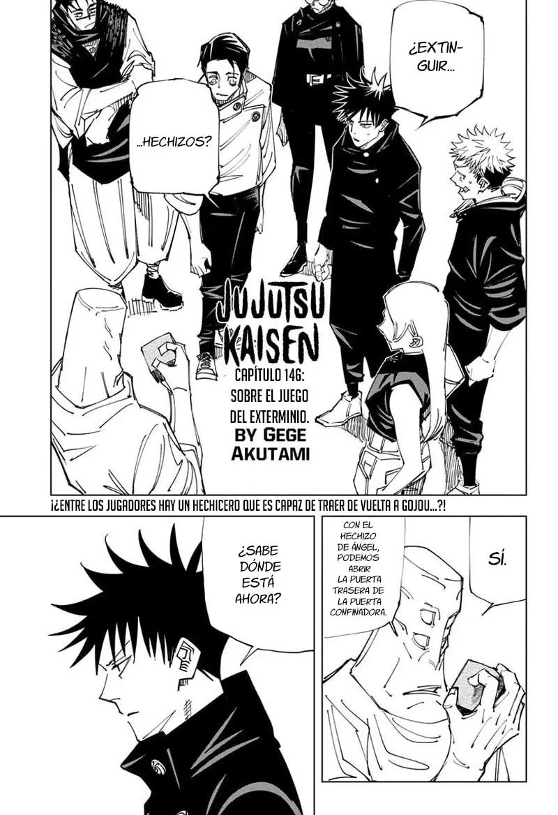 Jujutsu kaisen (2018) - Capítulo 146 - Página 3 - LectorTMOo
