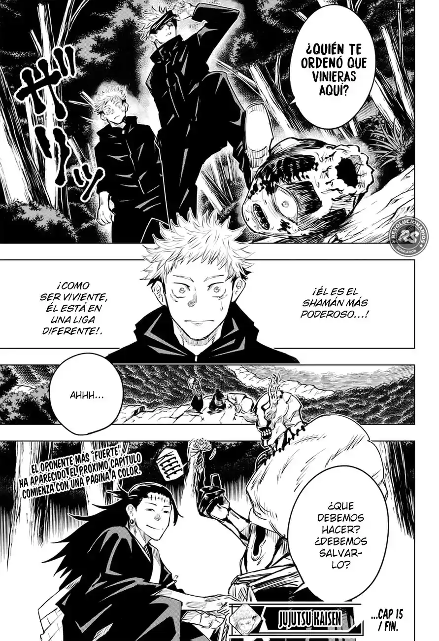 Jujutsu kaisen (2018) - Capítulo 15 - Página 18 - LectorTMOo