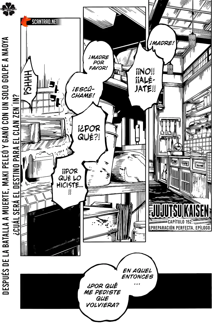 Jujutsu kaisen (2018) - Capítulo 152 - Página 1 - LectorTMOo