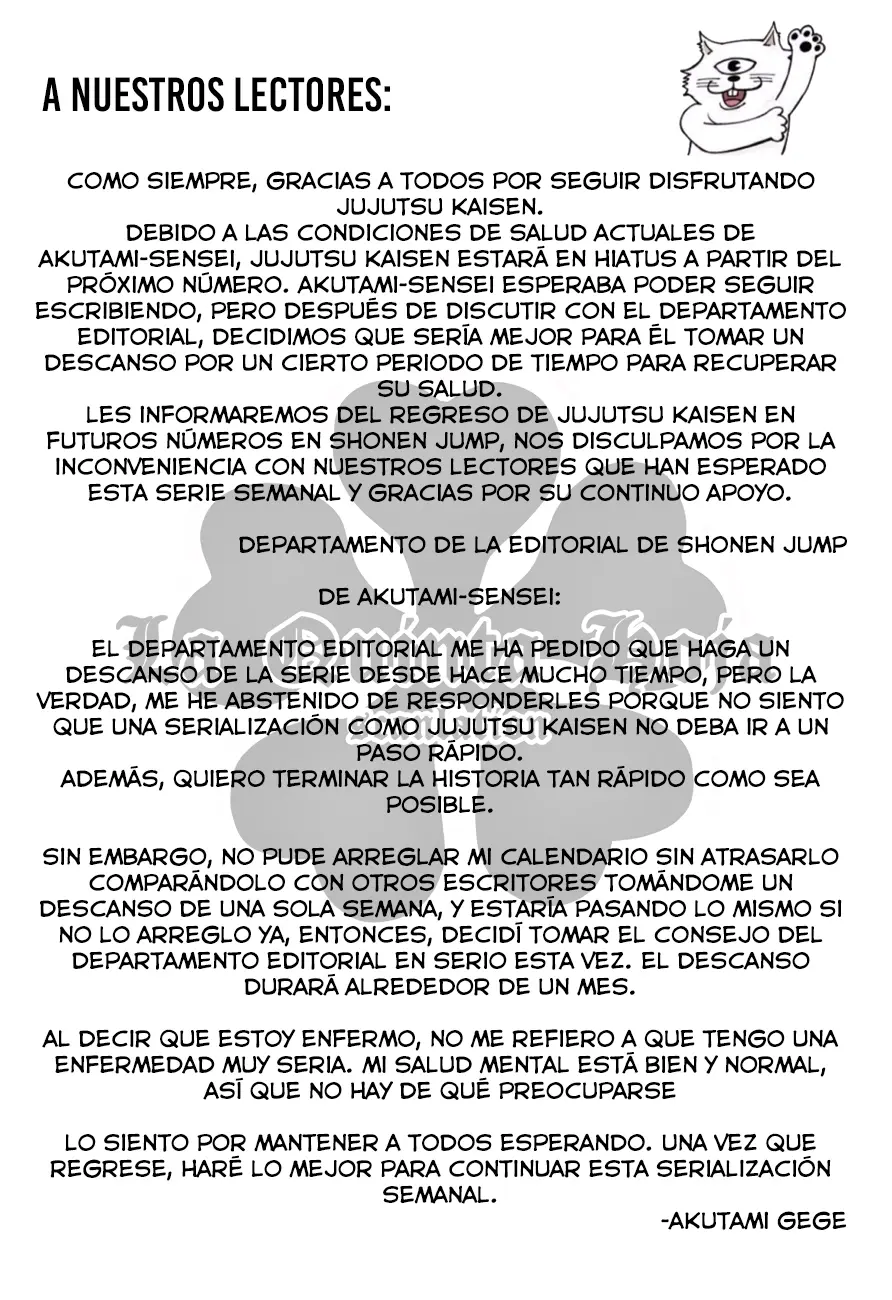 Jujutsu kaisen (2018) - Capítulo 152 - Página 10 - LectorTMOo