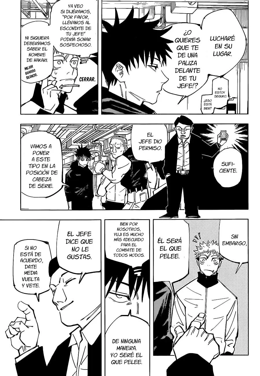 Jujutsu kaisen (2018) - Capítulo 153 - Página 7 - LectorTMOo