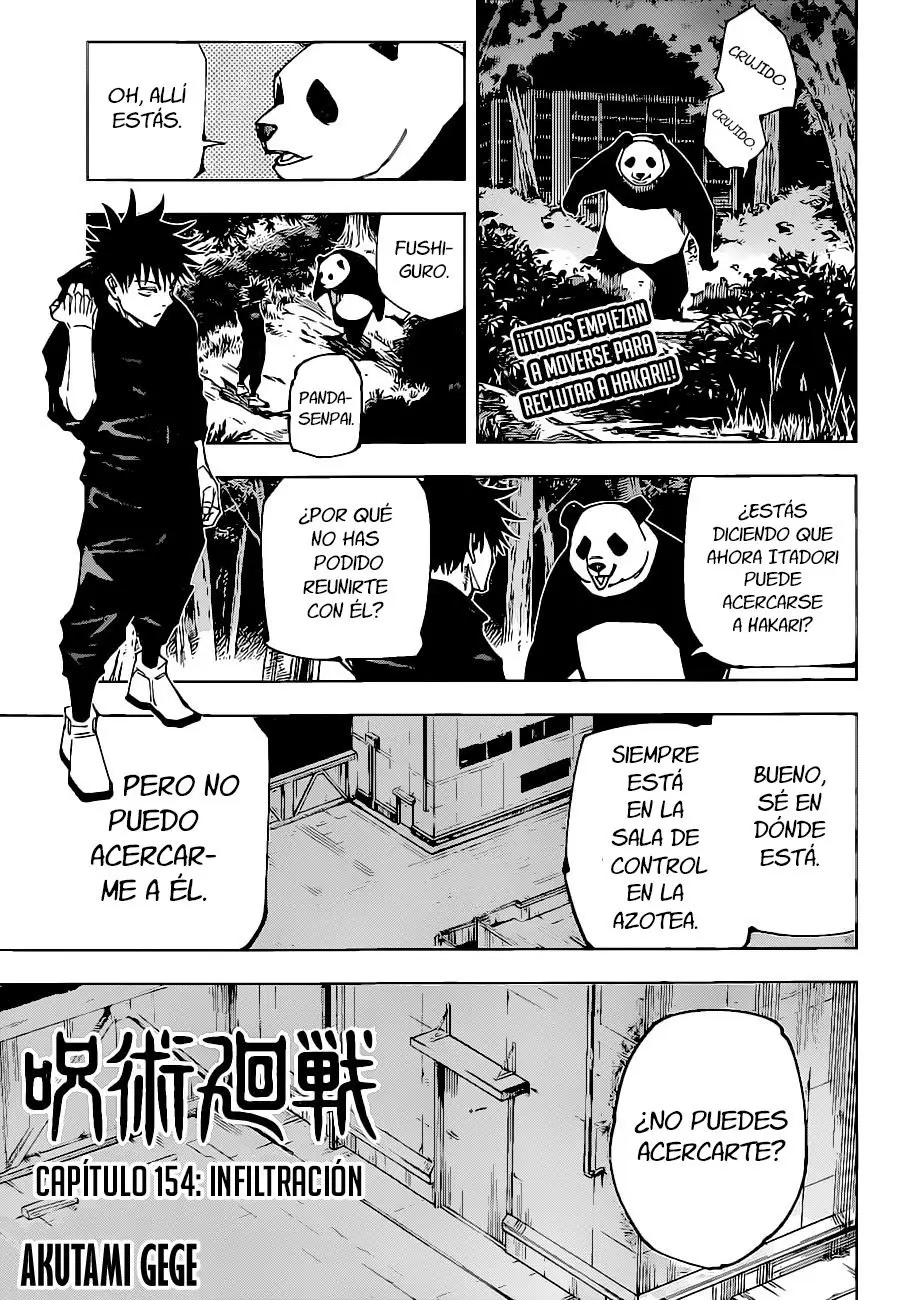 Jujutsu kaisen (2018) - Capítulo 154 - Página 3 - LectorTMOo