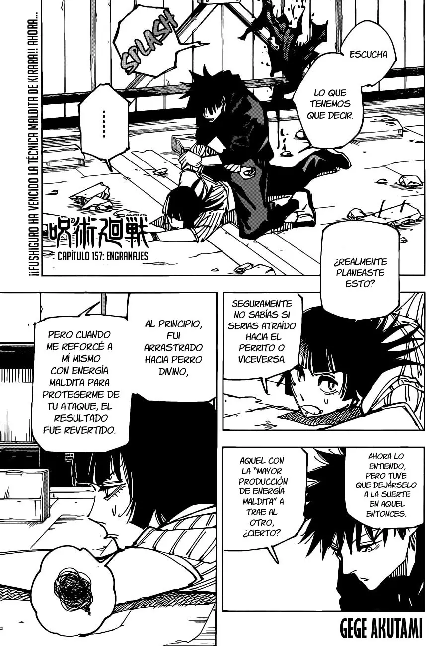 Jujutsu kaisen (2018) - Capítulo 157 - Página 3 - LectorTMOo