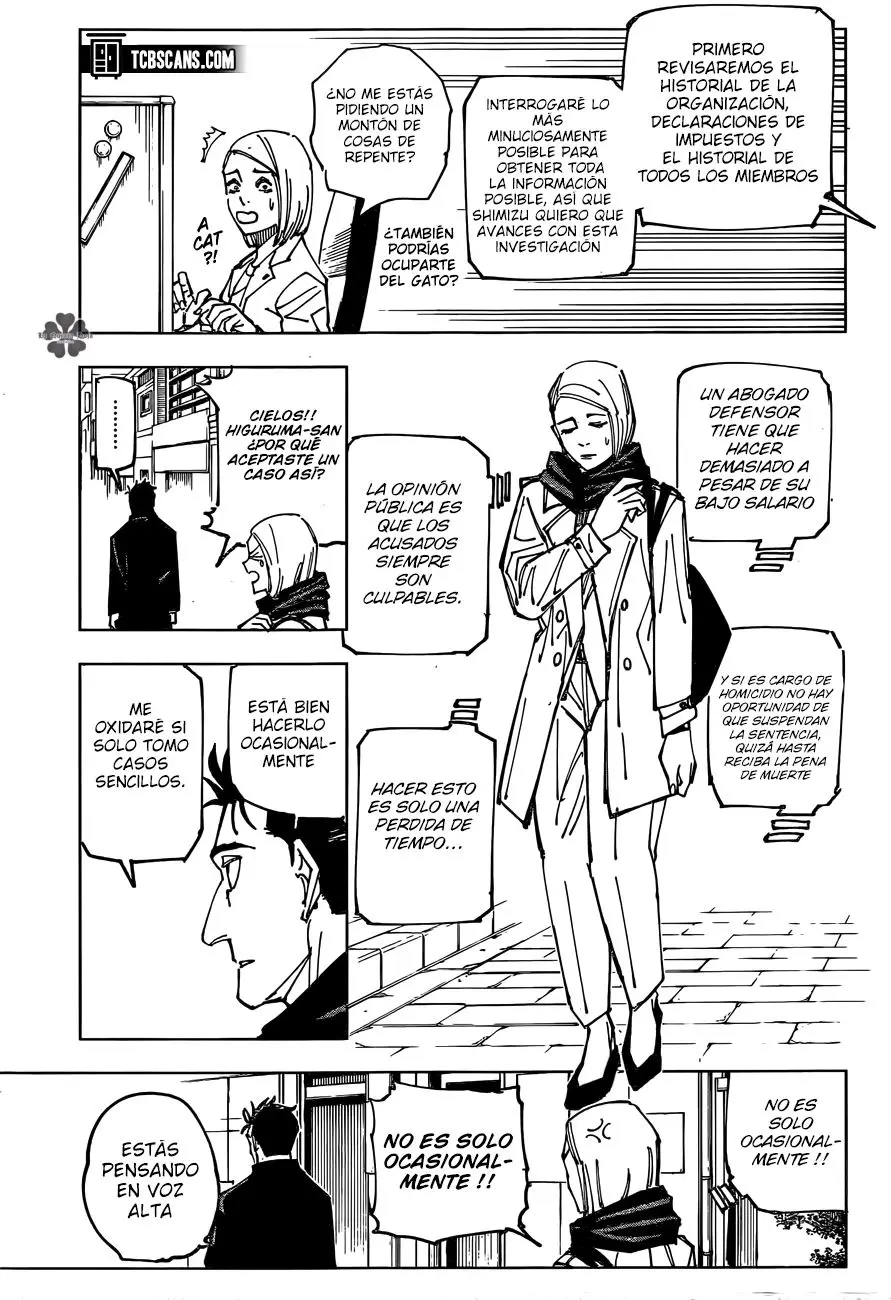 Jujutsu kaisen (2018) - Capítulo 159 - Página 7 - LectorTMOo