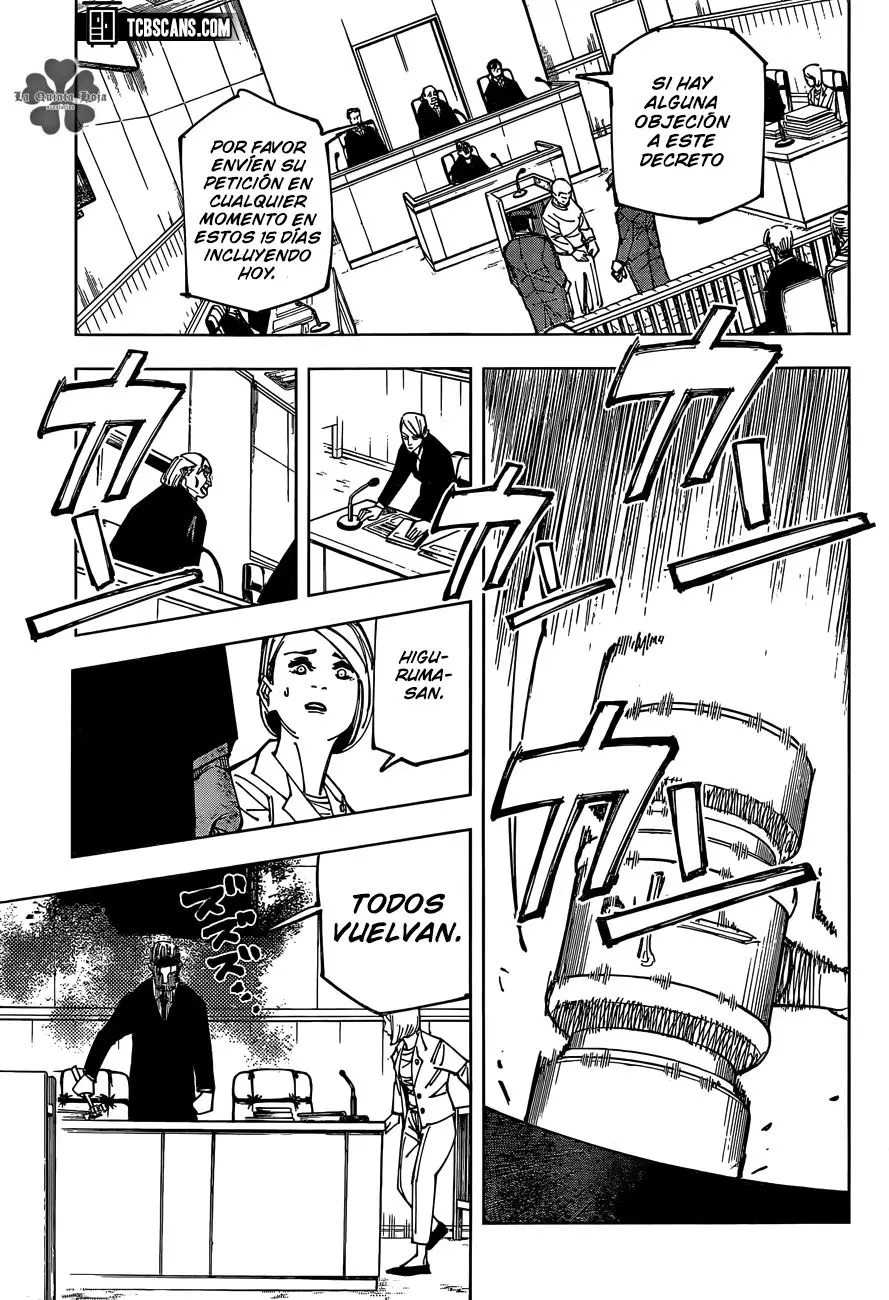 Jujutsu kaisen (2018) - Capítulo 159 - Página 17 - LectorTMOo