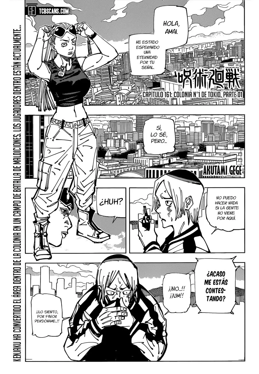 Jujutsu kaisen (2018) - Capítulo 161 - Página 3 - LectorTMOo