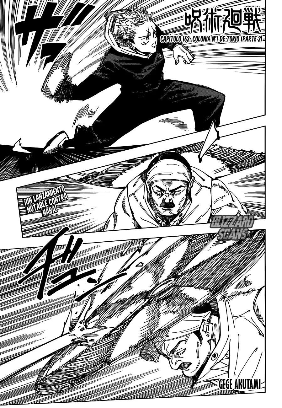 Jujutsu kaisen (2018) - Capítulo 162 - Página 2 - LectorTMOo