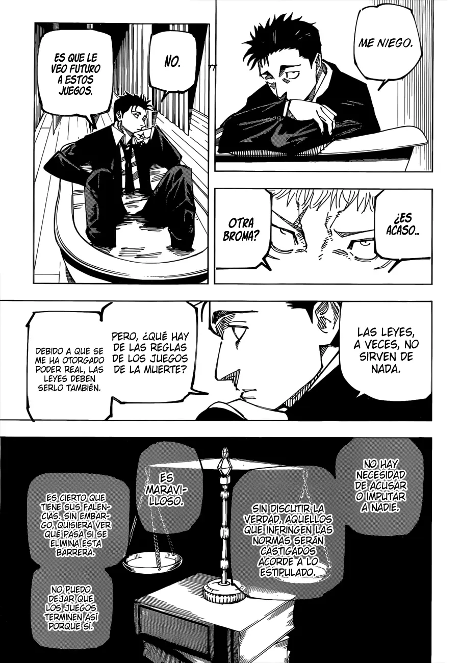 Jujutsu kaisen (2018) - Capítulo 163 - Página 17 - LectorTMOo