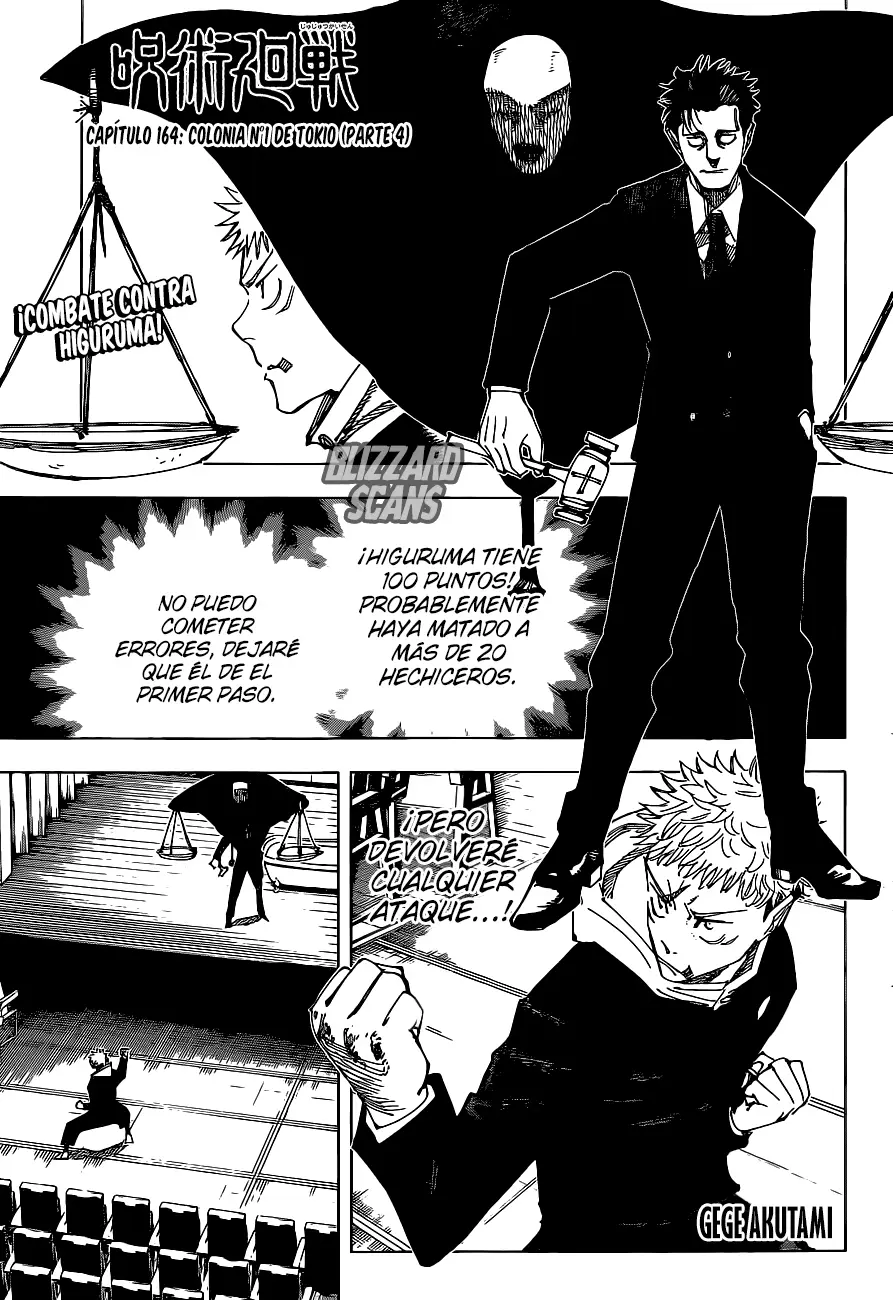 Jujutsu kaisen (2018) - Capítulo 164 - Página 2 - LectorTMOo