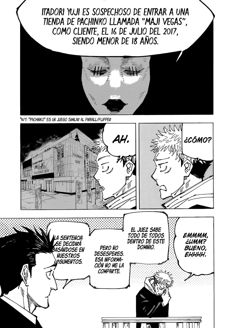 Jujutsu kaisen (2018) - Capítulo 164 - Página 5 - LectorTMOo