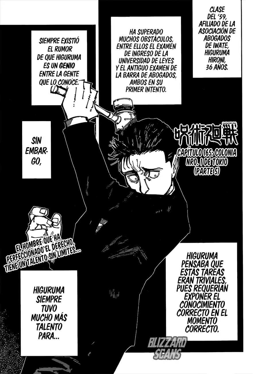 Jujutsu kaisen (2018) - Capítulo 165 - Página 2 - LectorTMOo