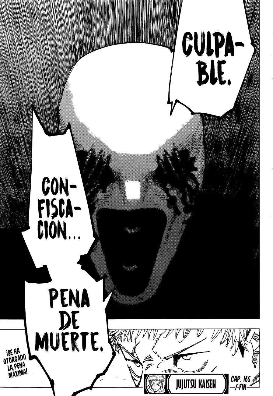 Jujutsu kaisen (2018) - Capítulo 165 - Página 19 - LectorTMOo