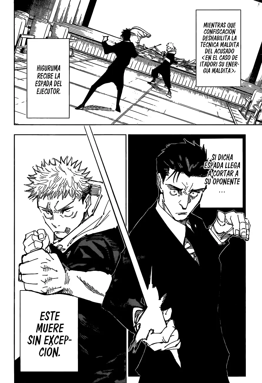 Jujutsu kaisen (2018) - Capítulo 166 - Página 5 - LectorTMOo