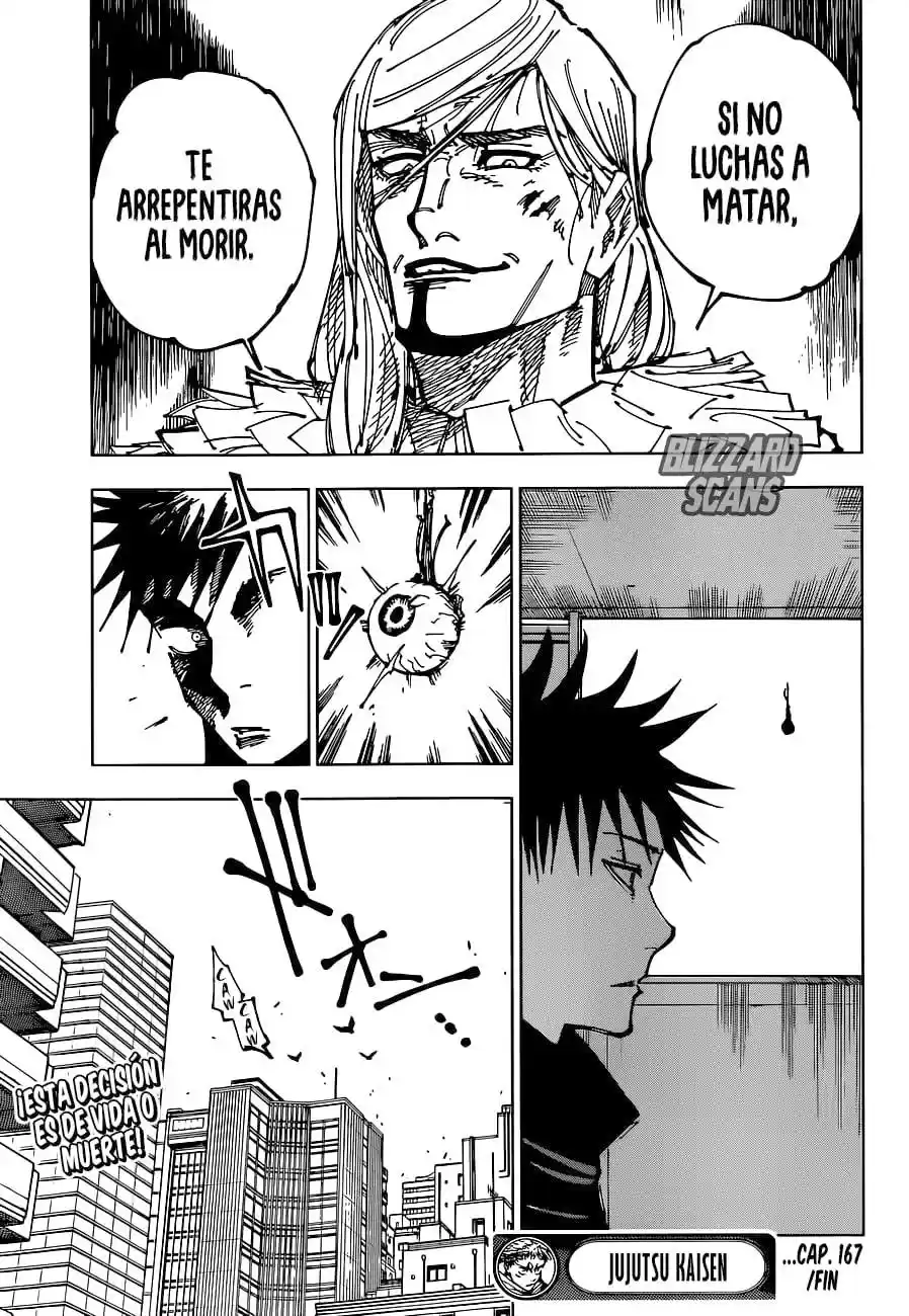 Jujutsu kaisen (2018) - Capítulo 167 - Página 19 - LectorTMOo
