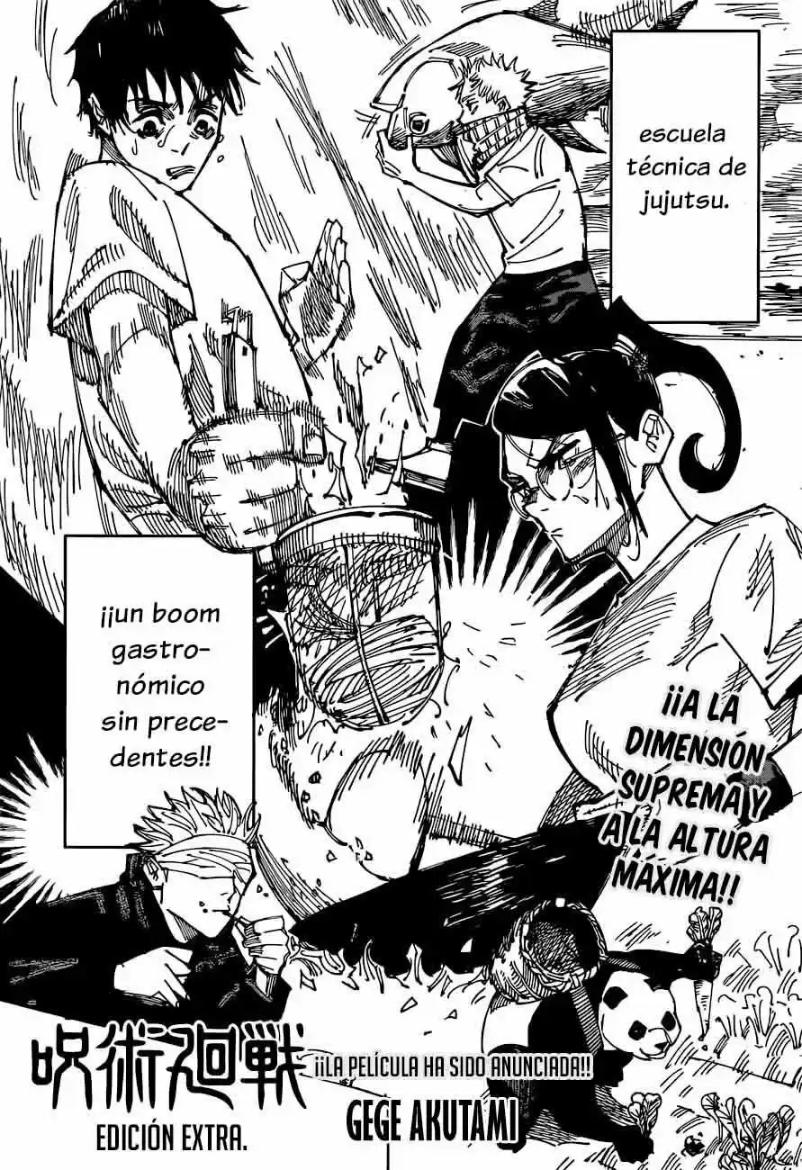 Jujutsu kaisen (2018) - Capítulo 168.5 - Página 3 - LectorTMOo