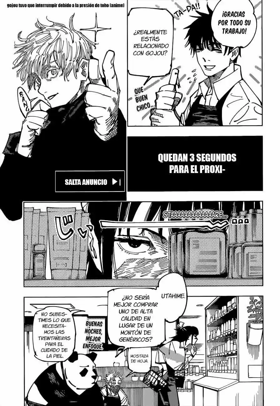 Jujutsu kaisen (2018) - Capítulo 168.5 - Página 7 - LectorTMOo