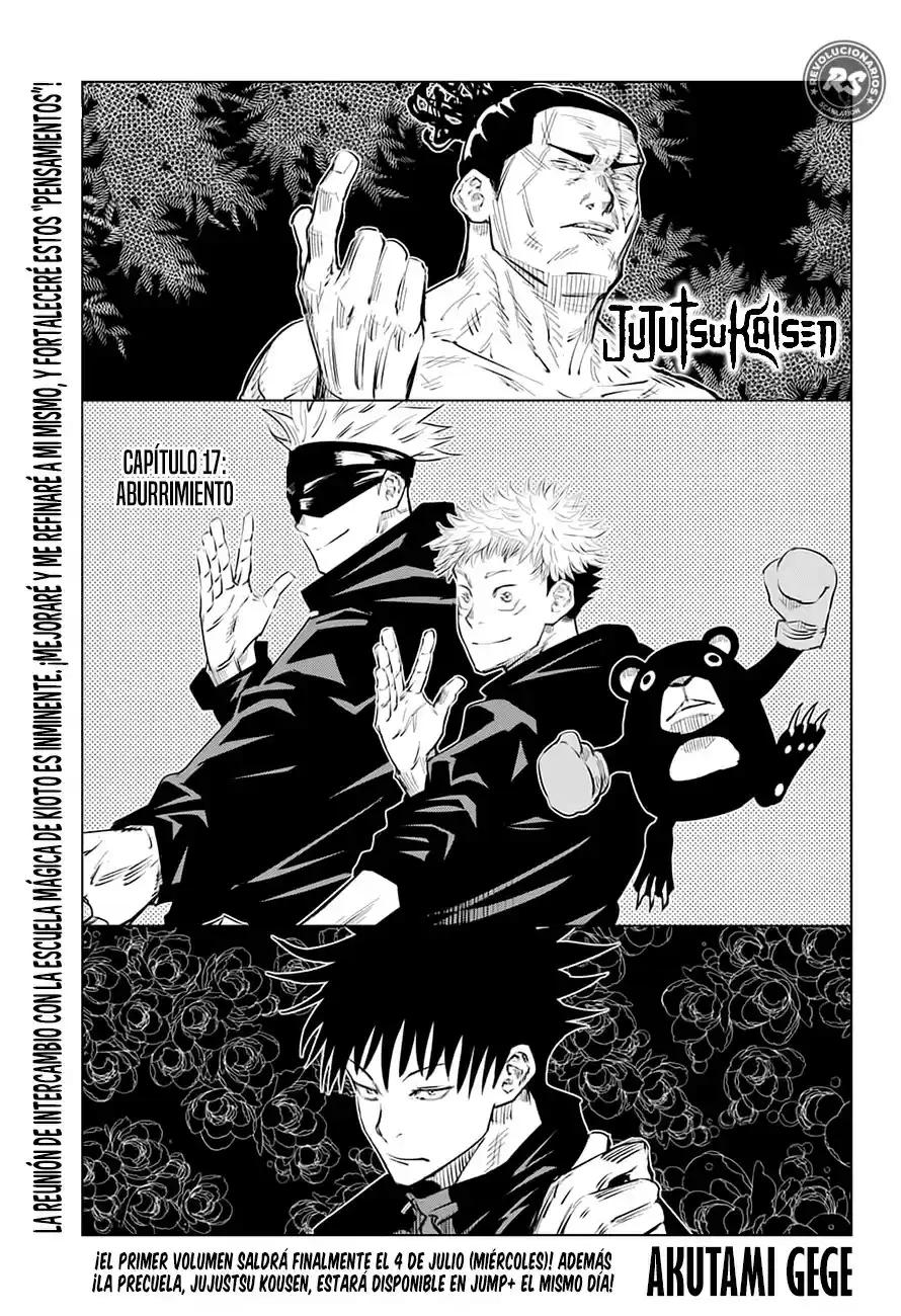 Jujutsu kaisen (2018) - Capítulo 17 - Página 2 - LectorTMOo