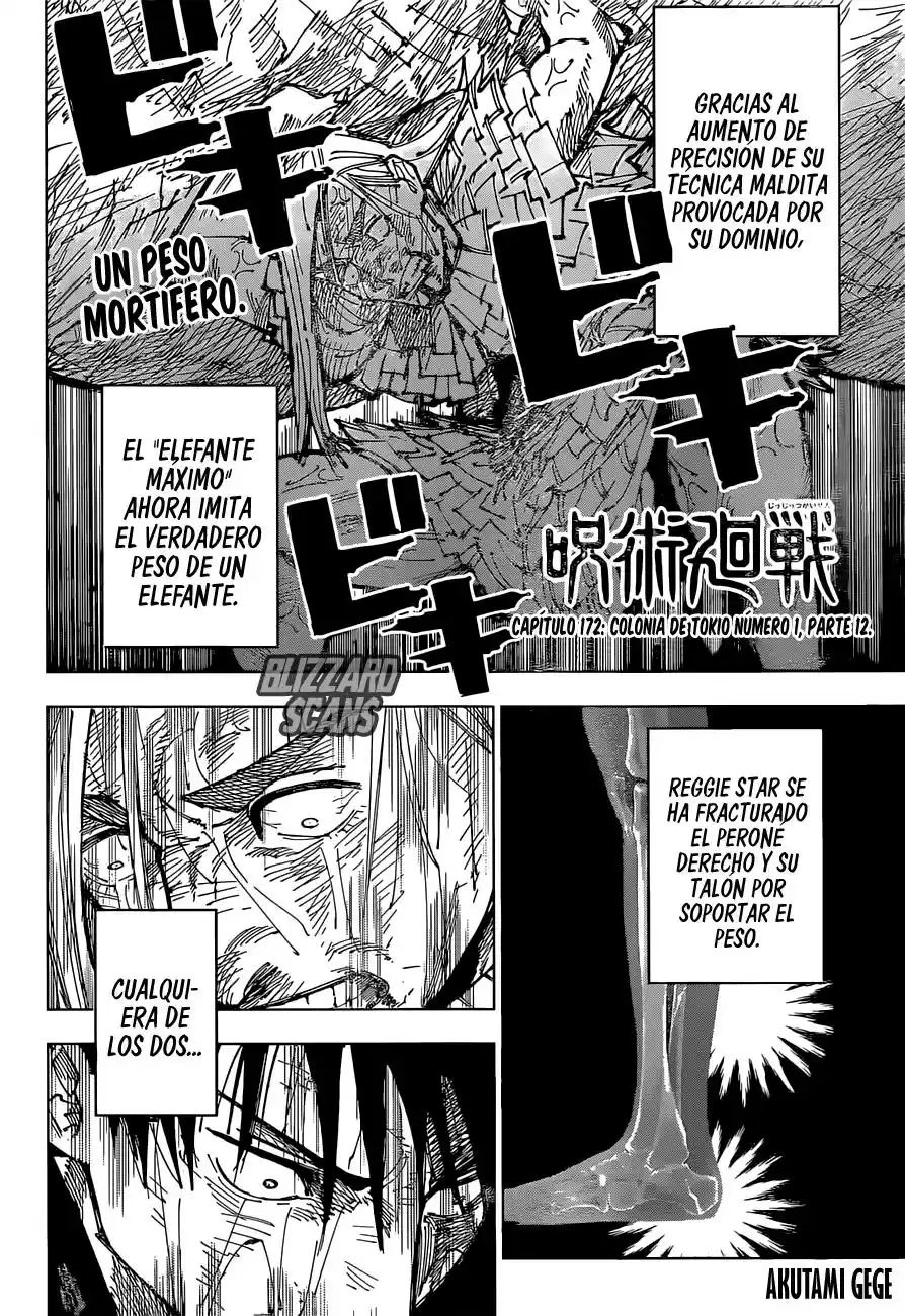 Jujutsu kaisen (2018) - Capítulo 172 - Página 3 - LectorTMOo