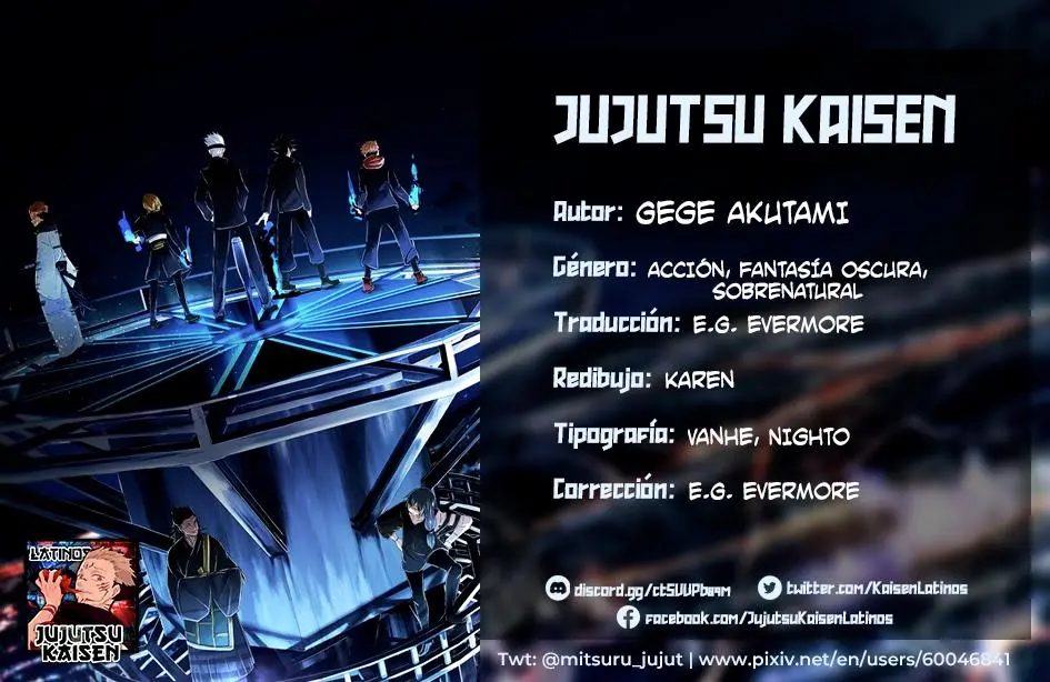 Jujutsu kaisen (2018) - Capítulo 176 - Página 1 - LectorTMOo
